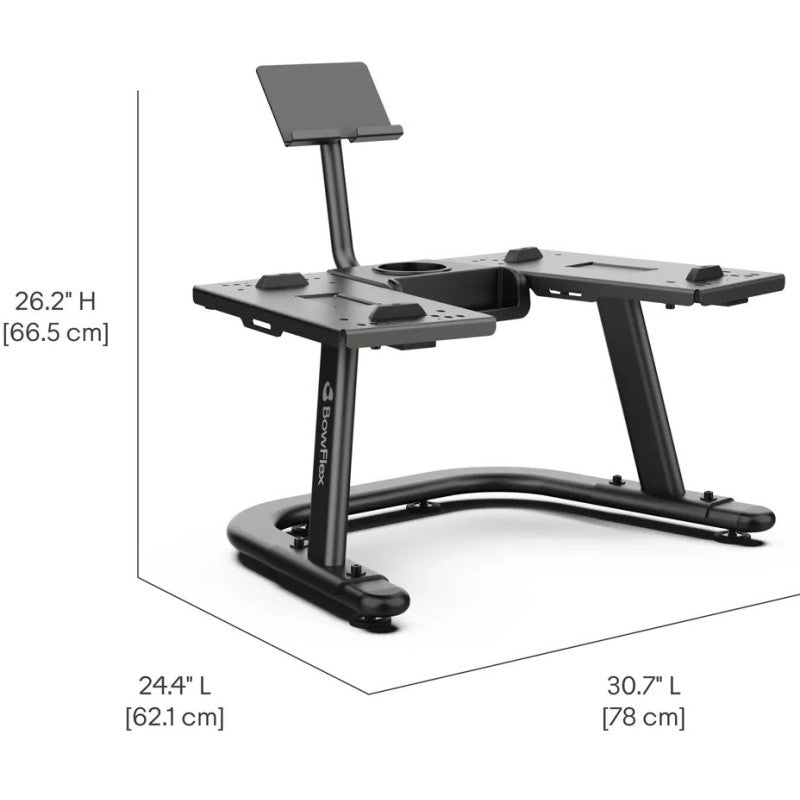 Bowflex SelectTech Hantelständer mit Media Rack