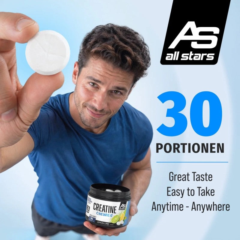All Stars Creatine Chewies 90 Kautabletten