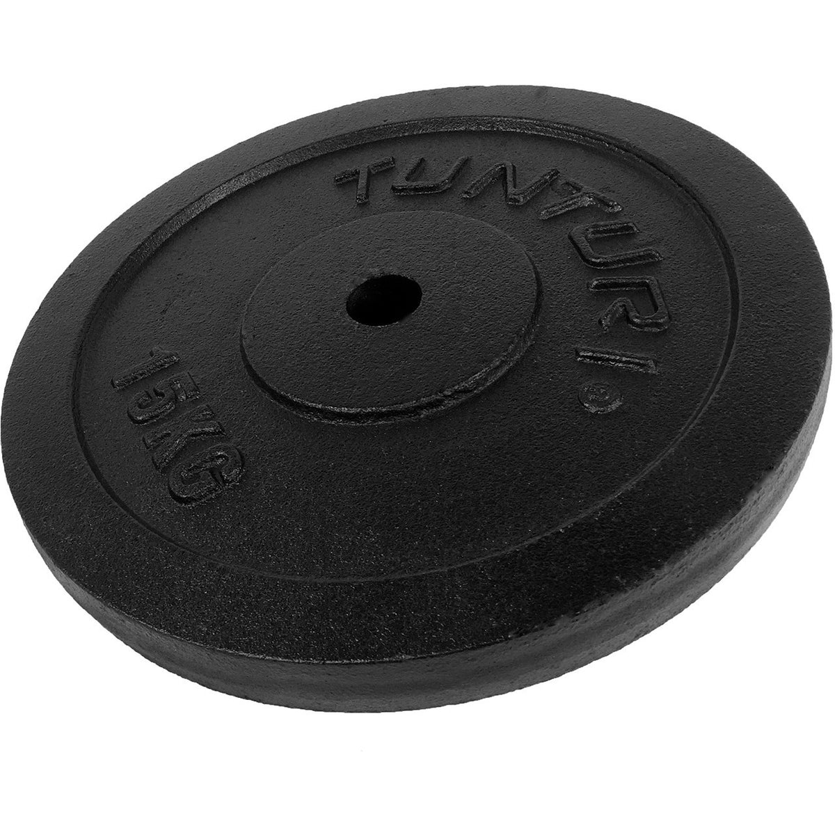Tunturi Hantelscheiben 31mm, schwarz, guss