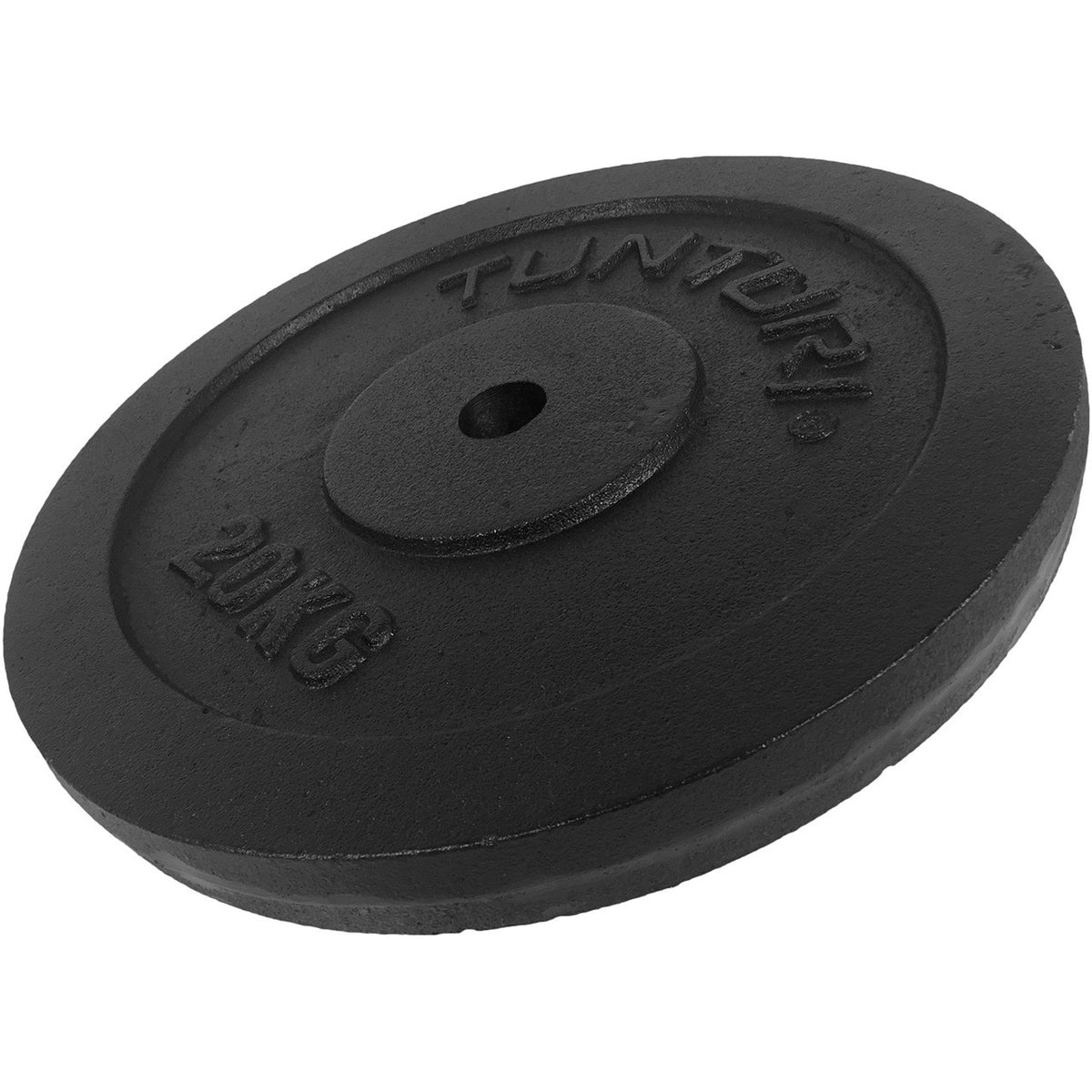 Tunturi Hantelscheiben 31mm, schwarz, guss