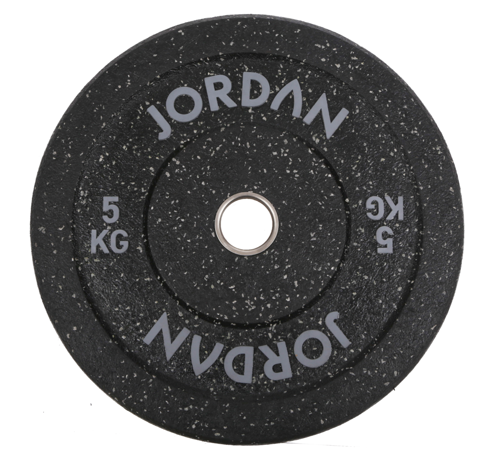 Jordan High Grade Gummi Bumper Plates 51mm, schwarz-gefleckt (JLFRCTP)