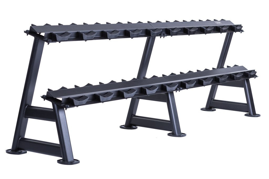 Jordan Kurzhantelständer für 20KH - 2-lagig, schwarz (JTDR-08-10N)