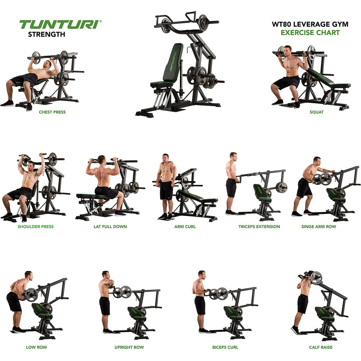 Tunturi WT80 Leverage Gym