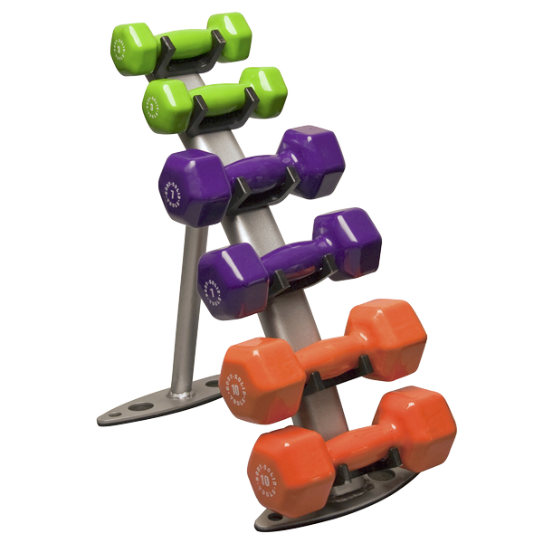 Body Solid Ständer für 6 Aerobichanteln GDR10