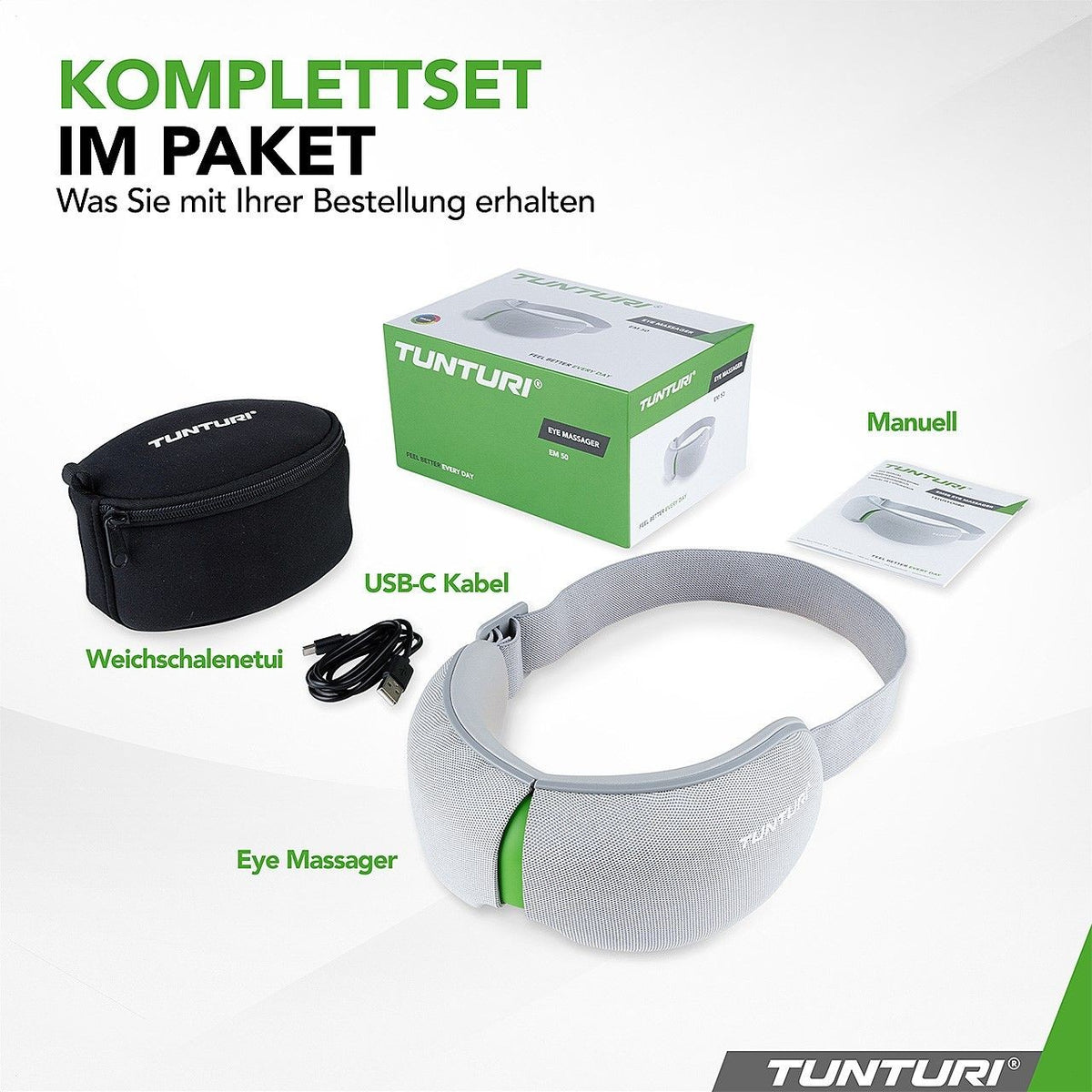 Tunturi Augenmassagegerät EM50