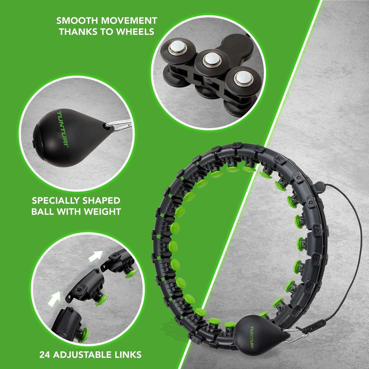 Hula Hoop Ring mit 0.4Kg Gewicht