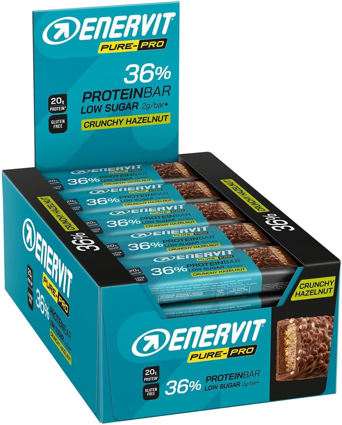 Enervit Pure-Pro 36% Protein Riegel 25 x 55g