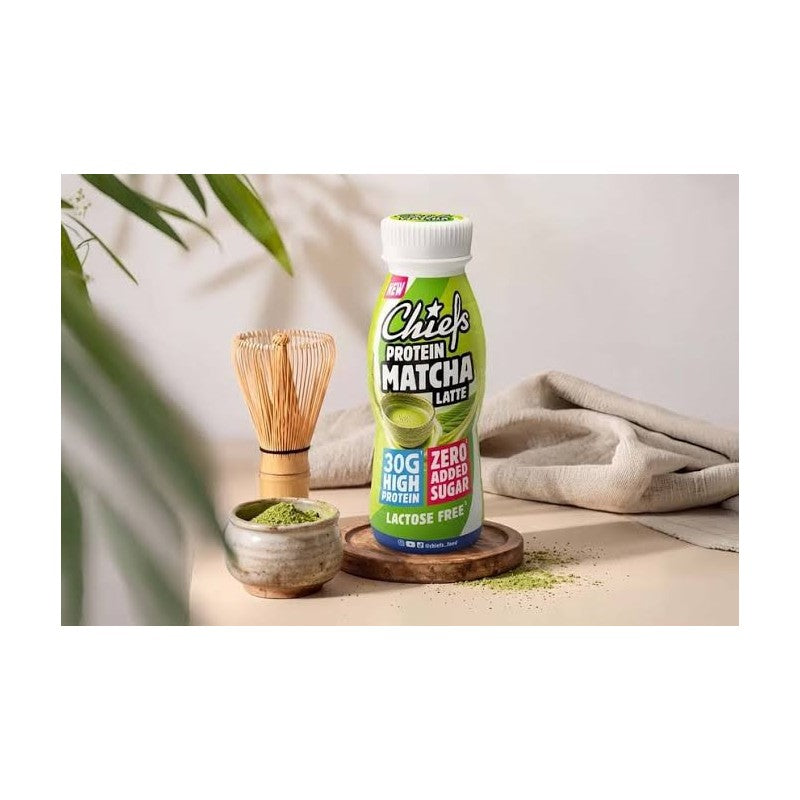 Chiefs Protein Drink Matcha Latte 8 x 330ml