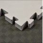Floor mats - Martial arts mats, grey/black 100x100x4cm Floor mats - 3