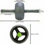 Tunturi Massive Pro Exercise Wheel Ab Roller (14TUSFU305) Exerciser - 3