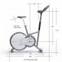 Stil-Fit Ergometer PURE - White Edition Ergometer / Exercise bike - 13