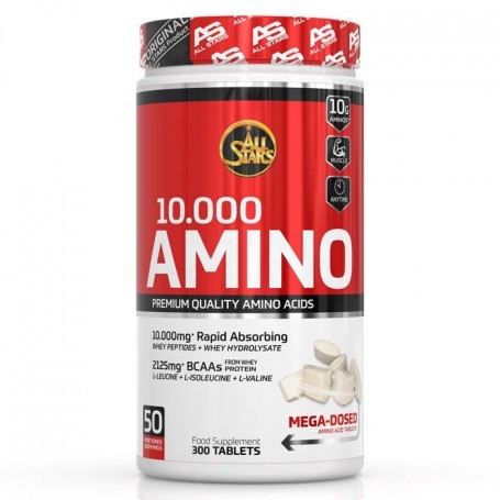 All Stars Amino 10'000 Dose mit 240 Tabletten-Aminosäuren-Shark Fitness AG