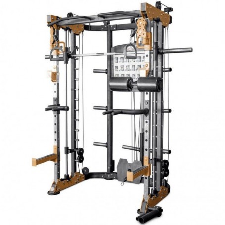 BRUTEforce® Functional Trainer Smith Machine 270PTM-Rack and multi-press-Shark Fitness AG