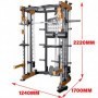 BRUTEforce® Functional Trainer Smith Machine 270PTM Rack and Multi-Press - 2