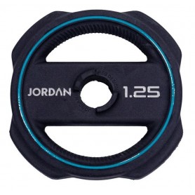 Jordan Hantelscheiben Ignite Pump X gummiert schwarz 31mm (JTSPR3) Hantelscheiben und Gewichte - 1