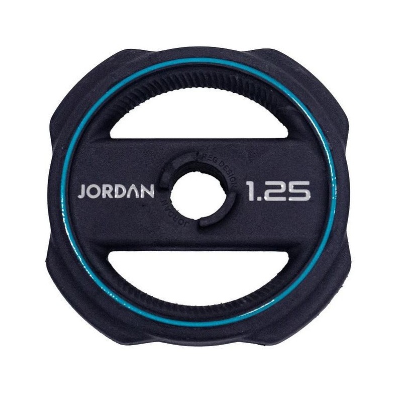 Jordan Disques d'haltères Ignite Pump X caoutchoutés noir 31mm (JTSPR3)