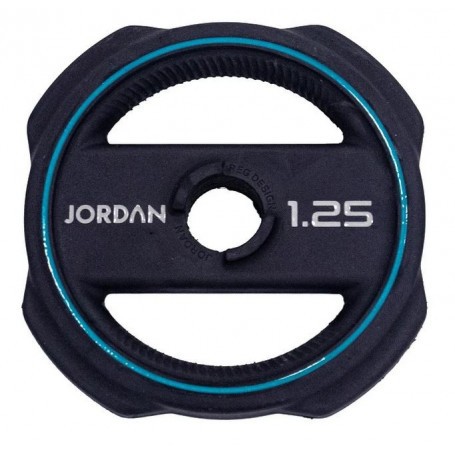 Jordan Disques d'haltères Ignite Pump X caoutchoutés noir 31mm (JTSPR3)-Disques de poids / Poids-Shark Fitness AG