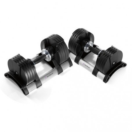 Stairmaster Twist Lock dumbbells 2-20kg (1 pair)-Adjustable dumbbell systems-Shark Fitness AG