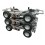 Torque Fitness Option to Tank Training System MX - Kit d'empilage de poids et de corne de brume