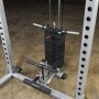 Body Solid Lat-/Ruderzug-Station (GLA378) zu Power Rack GPR378 Rack und Multi-Presse - 3