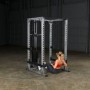 Body Solid Lat/ Row Pull Station (GLA378) to Power Rack GPR378 Rack and Multi Press - 15