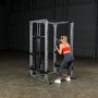 Body Solid Lat/ Row Pull Station (GLA378) to Power Rack GPR378 Rack and Multi Press - 17