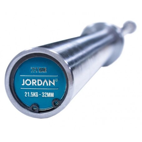 Jordan Steel Series Langhantel-Stange 220cm, 32mm Griff, 50mm (JTNB-86-15)-Hantelstangen-Shark Fitness AG