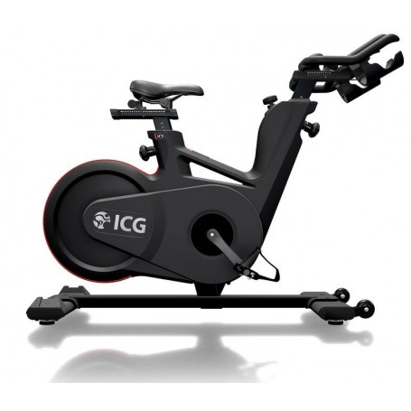Cycle d'intérieur ICG IC5 avec ordinateur WattRate® LCD-Indoor Cycle / Spinning Bike-Shark Fitness AG
