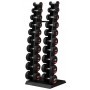Jordan vertical dumbbell rack for 1-10kg/2-20kg (10 pairs of dumbbells) (JTVDR2) Dumbbell and plate rack - 3