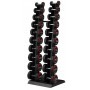 Jordan vertical dumbbell rack for 2.5-25kg (10 pairs of dumbbells) (JTVDR3) Dumbbell and disc rack - 3
