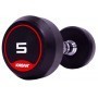 Jordan rubberized dumbbell set 2.5-25kg with stand 2-ply dumbbell and barbell sets - 5