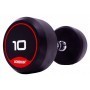 Jordan rubberized dumbbell set 2.5-25kg with stand 2-ply dumbbell and barbell sets - 6
