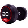 Jordan rubberized dumbbell set 2.5-25kg with stand 2-ply dumbbell and barbell sets - 7