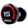 Jordan Dumbbell Set Premium Urethane 2.5-25kg with Stand 2-Ply Dumbbell and Barbell Sets - 9