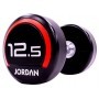 Jordan Dumbbell Set Premium Urethane 2.5-25kg with Stand 2-Ply Dumbbell and Barbell Sets - 8