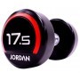 Jordan Dumbbell Set Premium Urethane 2.5-25kg with Stand 2-Ply Dumbbell and Barbell Sets - 10