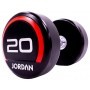 Jordan Dumbbell Set Premium Urethane 2.5-25kg with Stand 2-Ply Dumbbell and Barbell Sets - 11