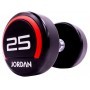 Jordan Dumbbell Set Premium Urethane 2.5-25kg with Stand 2-Ply Dumbbell and Barbell Sets - 13