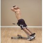 Powerline hyperextension 45 degrees with leg rollers (PHYP200X) training benches - 4