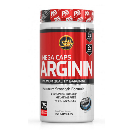 All Stars Arginine Mega Caps 150 capsules-Amino acids-Shark Fitness AG