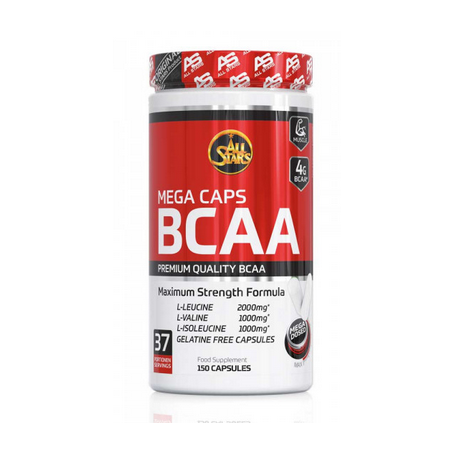 All Stars BCAA Mega Caps 150 Capsules (1495)-Amino acids-Shark Fitness AG