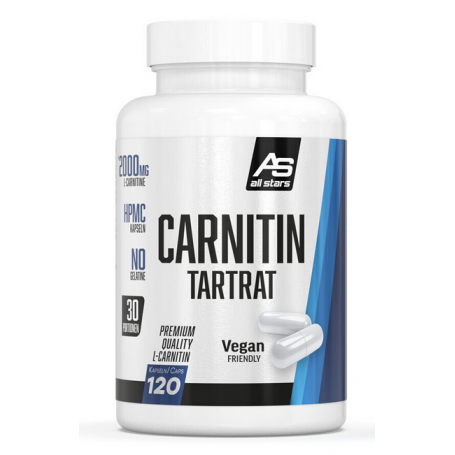 All Stars Carnitine Tartrate 120 capsules (3508)-L-Carnitine-Shark Fitness AG