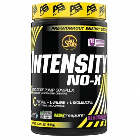 All Stars Intensity NO-X 640g Dose-Pre-Workout-Shark Fitness AG