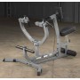 Body Solid Seated Rowing Machine (GSRM40) single station discs - 3