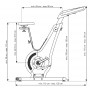 The NOHrD Bike cherry ergometer / exercise bike - 20