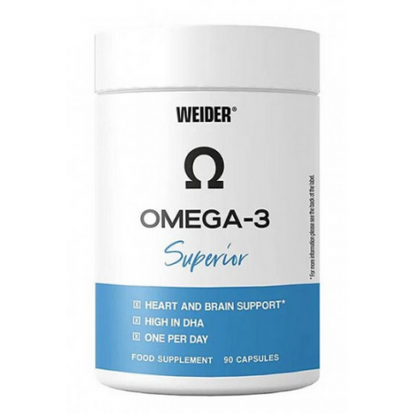 Weider Omega 3 Superior 90 Kapseln-Vitamine & Mineralstoffe-Shark Fitness AG