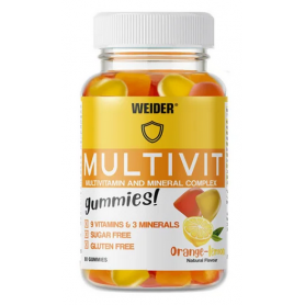 Weider Vital Gummies Multivitamin 80 Gummibonbons Vitamine & Mineralstoffe - 1