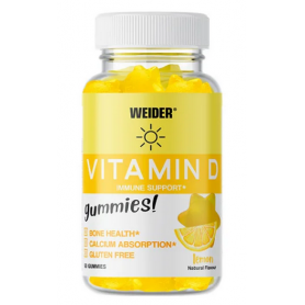 Weider Vital Gummies Vitamin D 50 Gummy Candies Vitamins & Minerals - 1