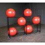 Support Body Solid pour jusqu'à 12 ballons de gymnastique (SSBR200) Ballons de gymnastique / Siège ballon - 2