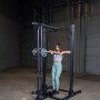 Body Solid Lat/Row Attachment to Power Rack SPR500 (SPRHLA) Rack and Multi-Press - 17
